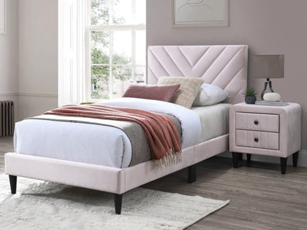Bed Set With Adjustable Headboard
