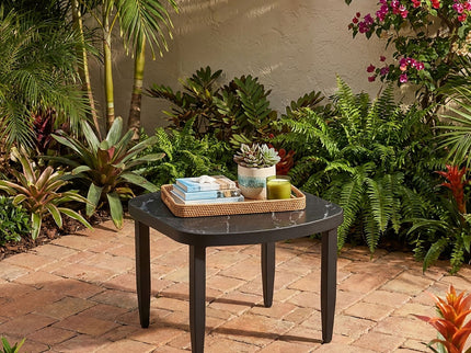 Outdoor Elegance Table, Rounded Corners