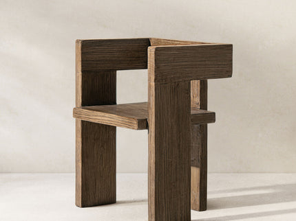 Avenel - Sculptural Block Accent Chair