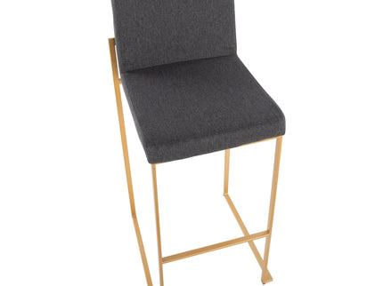 Fuji - Contemporary Design High Back Barstool