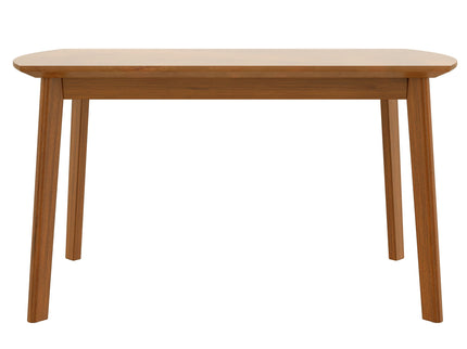 Mid Century Modern Dining Table Set For 4, Solid Wood Dining Table And Solid Wood Chairs, 5 Pieces Farmhouse Dining Table And 4 Upholstered Chairs - Brown / Gray