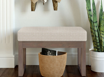 Milltown - Upholstered Ottoman Bench
