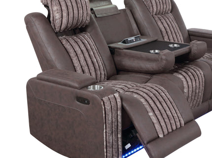 Duran - Power Reclining Sofa With Power Headrest