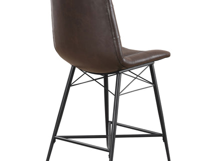 Counter Height Stools & Padded Seat (Set of 2)