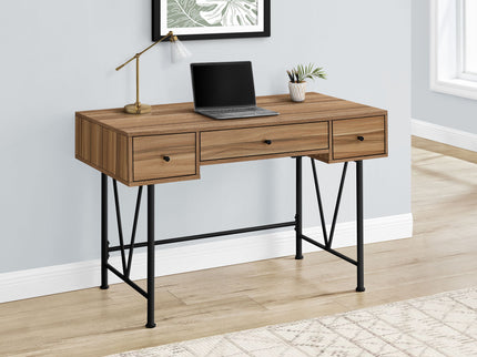Computer Desk For Home Office, Stylish Design, Storage Drawers, Transitional