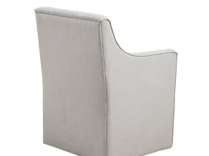 Traditional Skirted Dining Arm Chair