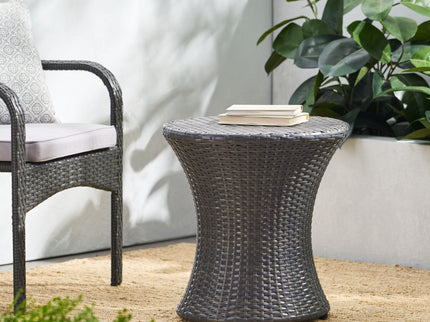 Thrive - Hourglass Rattan Table With No Glass Top