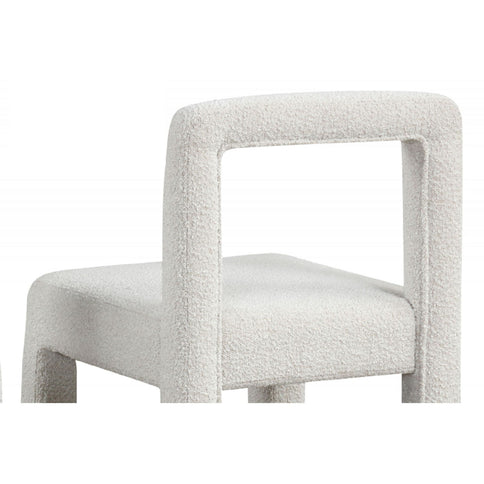 Dining Chairs With Square Open Back (Set of 2)