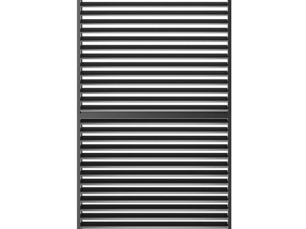 Louver Grille 1 / 3 13Ft Frame & Louvers - Black