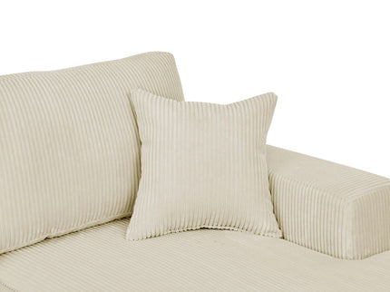 3 Piece Double Chaise Sectional Sofa
