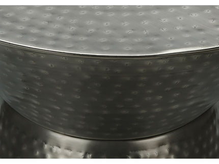 Drum Accent Side Table, Contemporary & Modern Elegant Design