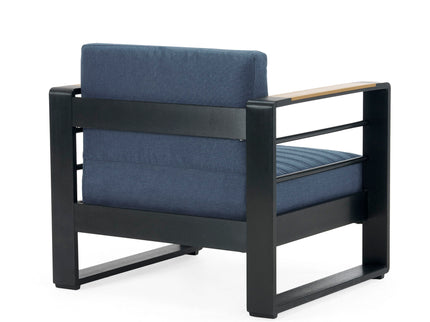 Giovanna - Club Chair Set With Aluminum Frame