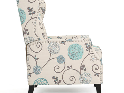 Westeros Wing Back Fabric Upholstered Recliner