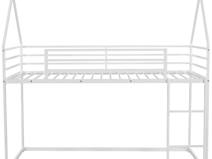 House Bunk Bed With Built In Ladder