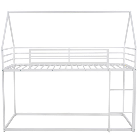 House Bunk Bed With Built In Ladder