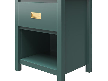 Haven - 1 Drawer Nightstand - Green