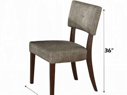 Drake - 5 Pieces Dining Room Set - Espresso / Gray