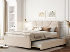 Beige / Full / Trundle