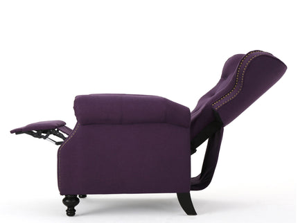 Modern Manual Push Back Recliner Chair