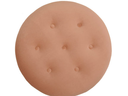 Yolanda - Round Upholstered Accent Ottoman