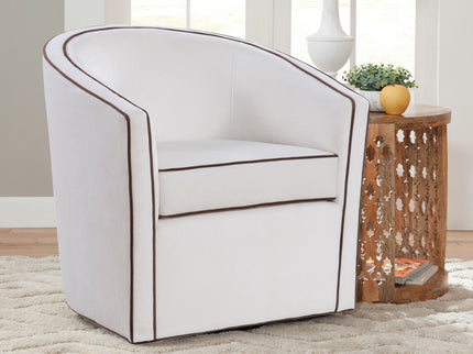Kendall - Swivel Chair With Barrel Back Design