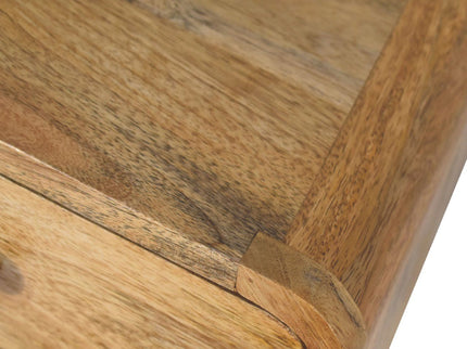 Mini Floating Open Bedside - Oak