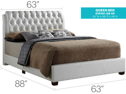 Tufted Upholstered Bed