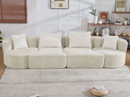 Modular Sectional Sofa With Free Combination Design