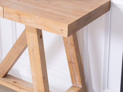 A-Frame Console Table - Natural