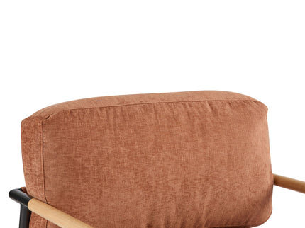 Modern Accent Chair With Cushions, Cozy Seating
