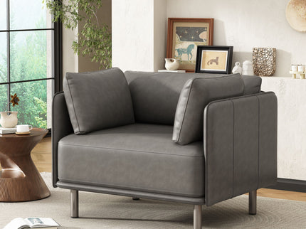 Vintage Modern Aesthetic Appeal Lounge Chair