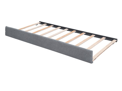 Upholstered Platform Bed With Trundle