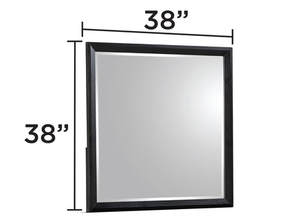 Houston - Bedroom Mirror - Walnut