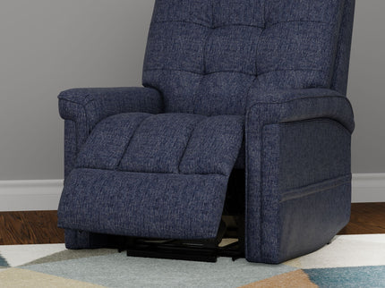 Velour - Power Lift Chair - Blue