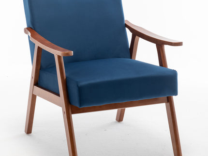 Accent Chair, Classic Mid Century Modern For Extra Seating