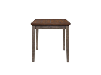 Counter Height 2 Tone 4 Drawer Dining Table - Gray