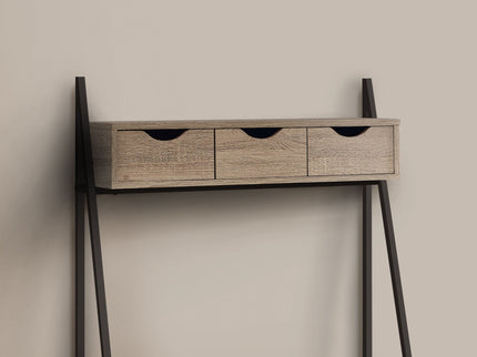 Computer Desk For Home Office, Laptop, Leaning, Storage Drawers, Contemporary & Modern