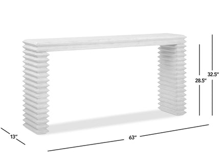 Veda - Geometric Waterfall Table