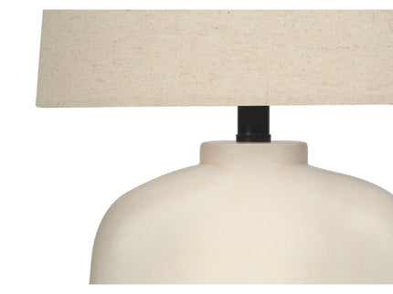 Lighting, Table Lamp, Resin, Modern - Cream