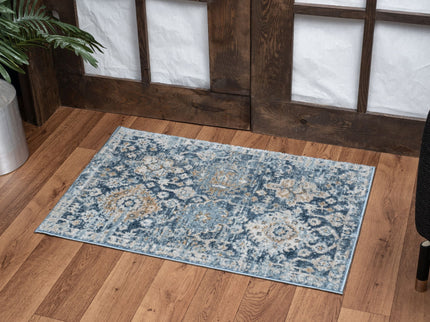 Noble - 5'3" X 7'3" Area Rug - Blue