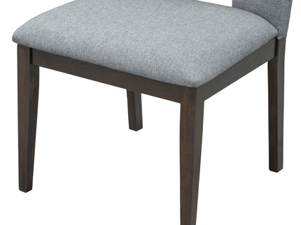 Topmax - 5 Piece Modern Extendable Round Dining Table Set With Removable Leaf For Small Places