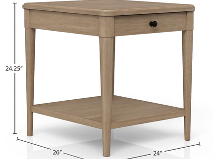 End Table With Storage Drawer