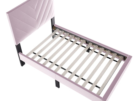 Bed Set With Adjustable Headboard