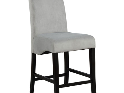 Upholstered Counter Stools (Set of 2) - Gray