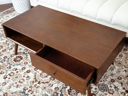 Caroline - Coffee Table - Walnut Brown