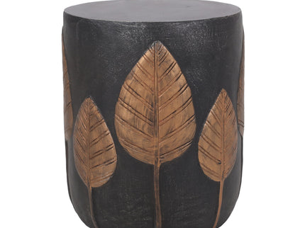 Outdoor Lightweight Concrete Side Table - Copper