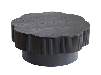 Modern Plum Blossom Shaped Coffee Table With Storage
