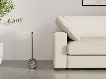 Melene - Side Table - Gray / Gold