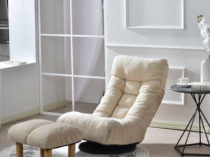 Adjustable Japanese Reclining Floor Chair Sofa With Metal Frame For Living Room