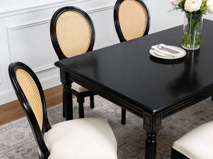 French Country Dining Chairs With Round Back (Set of 2)